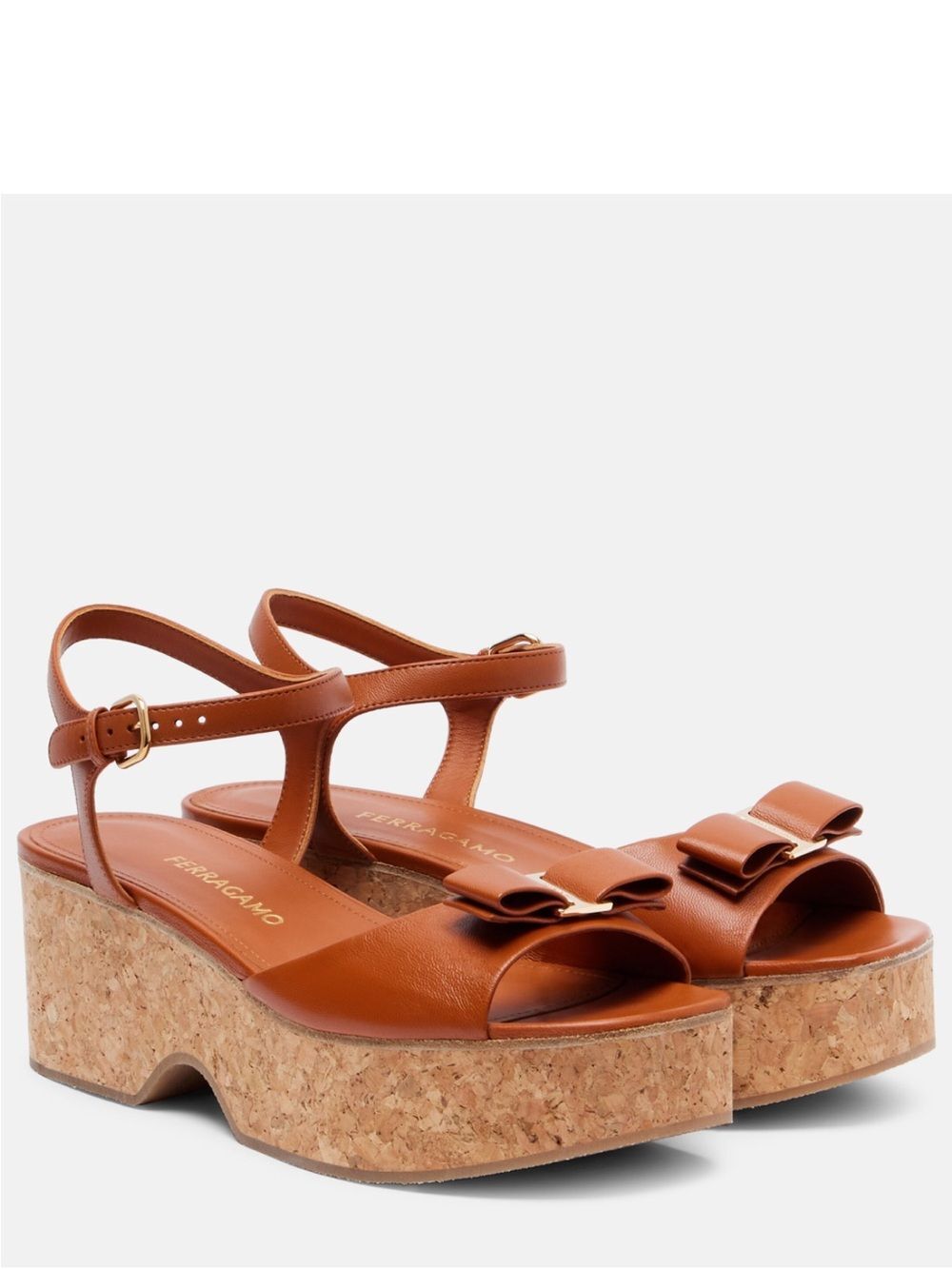 Ferragamo
Selna leather wedge sandals Size 9.5C